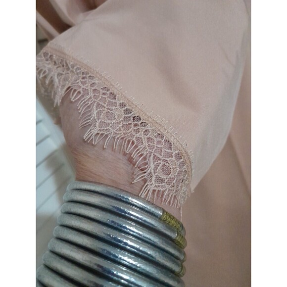 NEW CreationL Womens Blouse Top Color Nude Size 16 - Picture 3 of 11